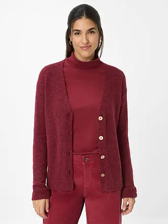 BRAX | Strickjacke ALICIA | dunkelrot